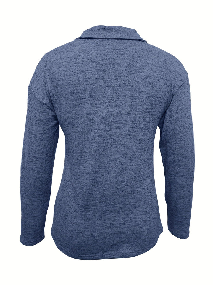 Elegantní top s dlouhým rukávem